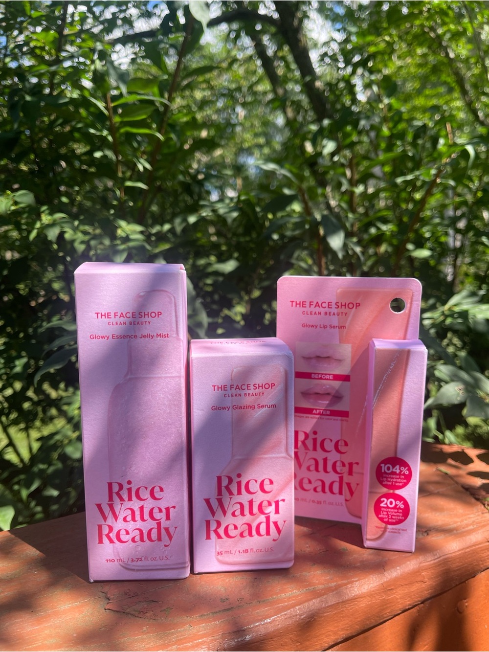 Rice Water Ready Glowy Serum & Lip Set
